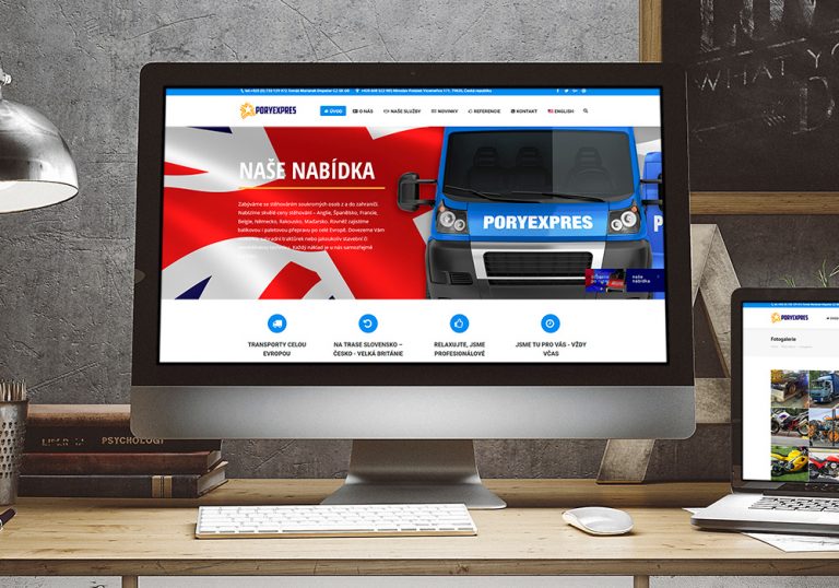 poryexpres-website-design
